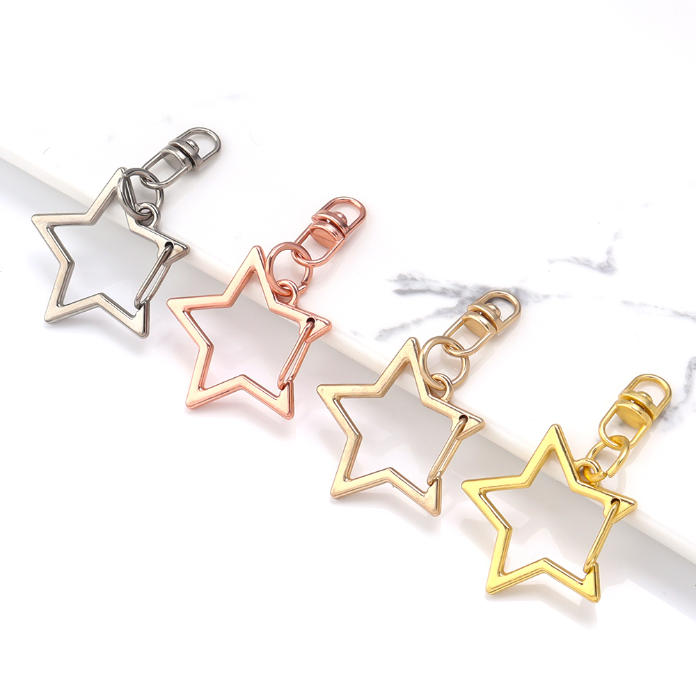 Body Jewelry Diy - 10 Pezzi Moschettone a Stella in
