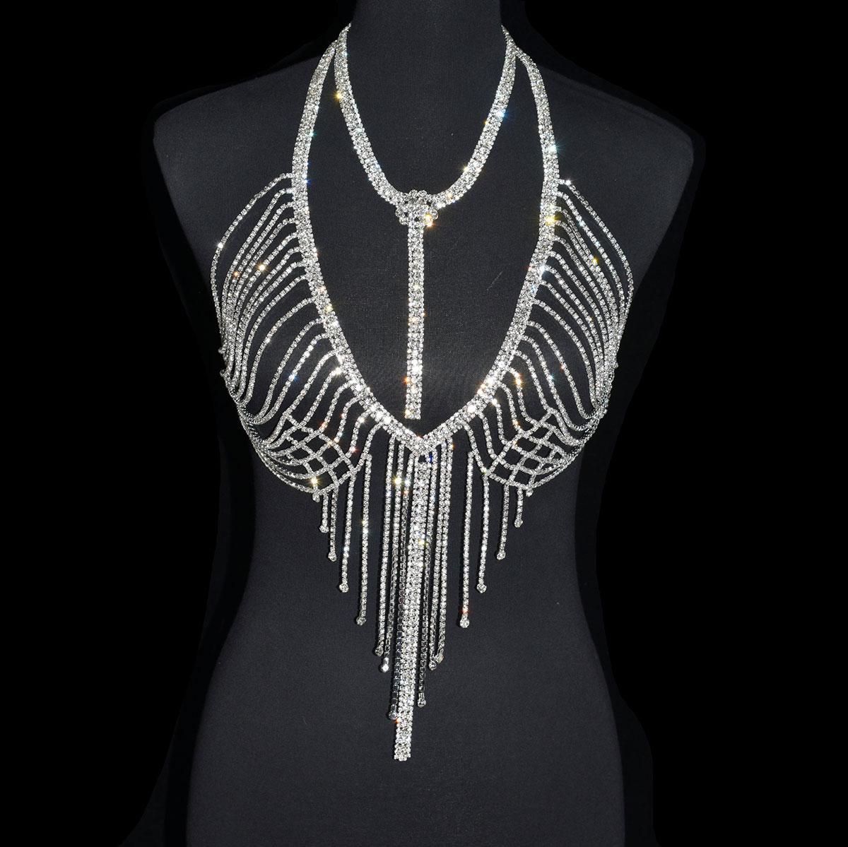 Body Jewelry Bra - Sexy lussuoso nappa intimo catena corpo