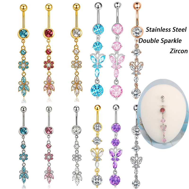 Body Jewelry Co - 1 pz Piercing per Ombelico a