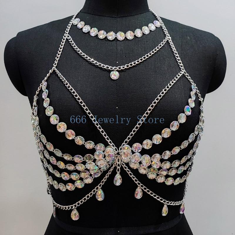 Body Jewelry Bra - F2TD Set gioielli per il corpo