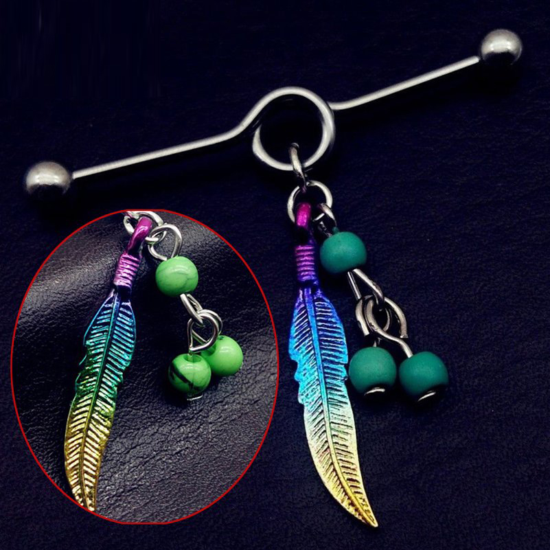 Industrial Barbell Long - 1PC lungo in acciaio inossidabile industriale