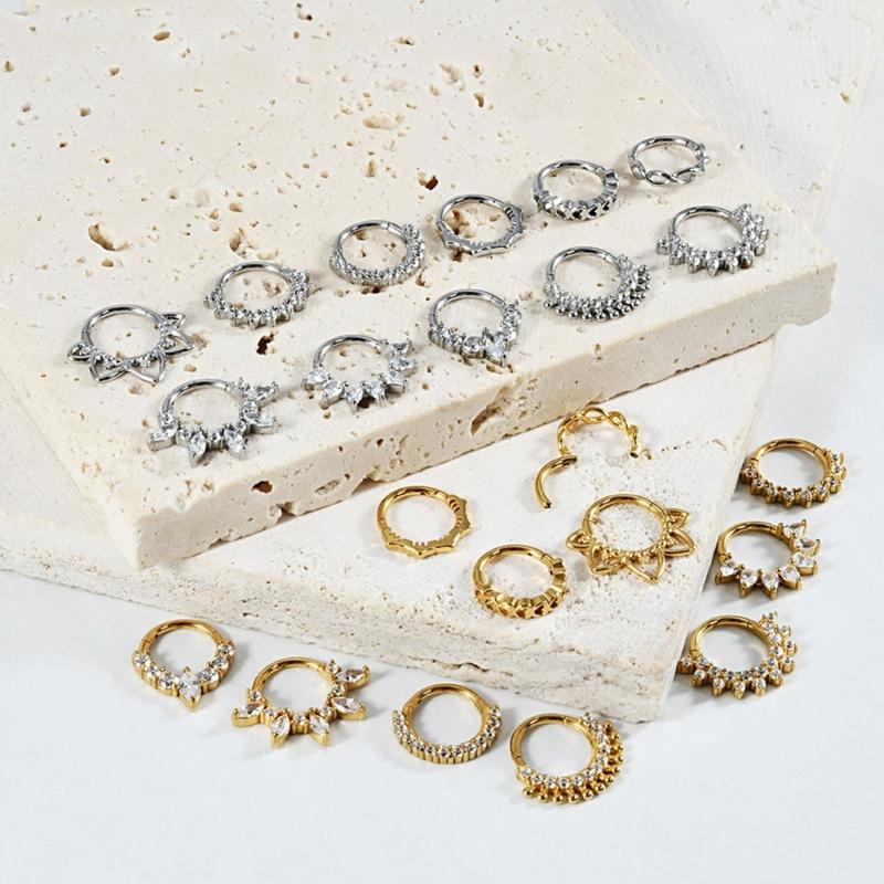 Body Jewelry Cartilage Earrings - Anello per cartilagine orecchio del naso