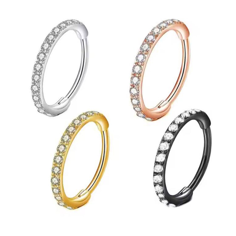 Clicker Ring Seamless - Nuovo anello al naso in acciaio