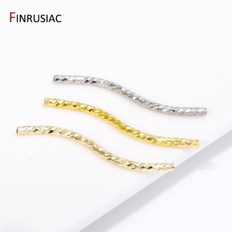 Body Jewelry Diy - Perline a tubo curvate a forma