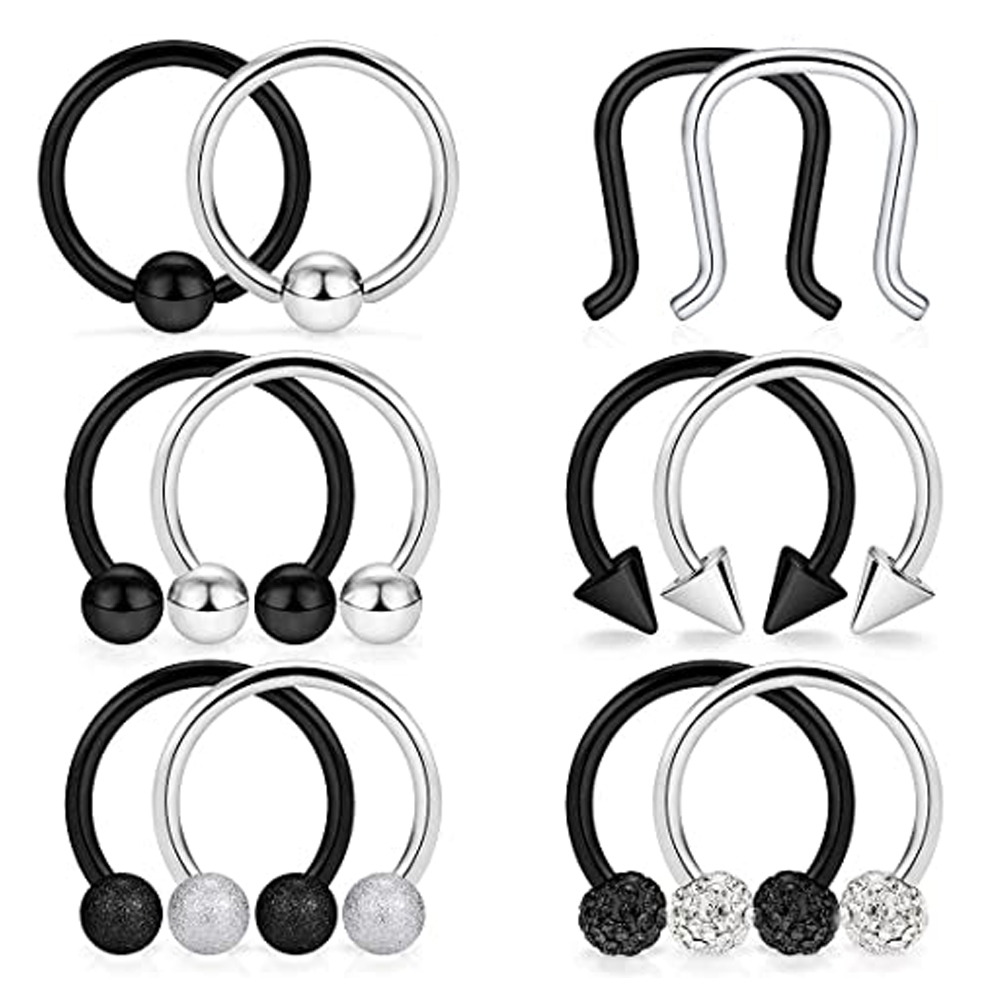Clicker Ring Seamless - Acciaio inossidabile incernierato senza soluzione di