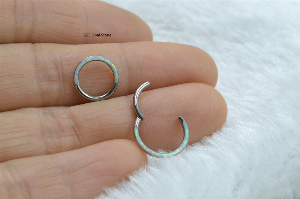 10 pz/lotto G23 Titanio Opale  - Clicker Ring Seamless recensione e prezzo
