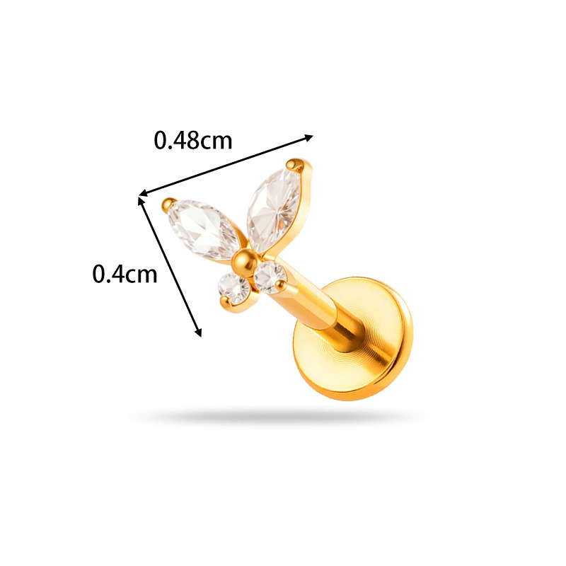 1 Pezzo Piercing in Titanio G2 - Threadless Push Pin recensione e prezzo