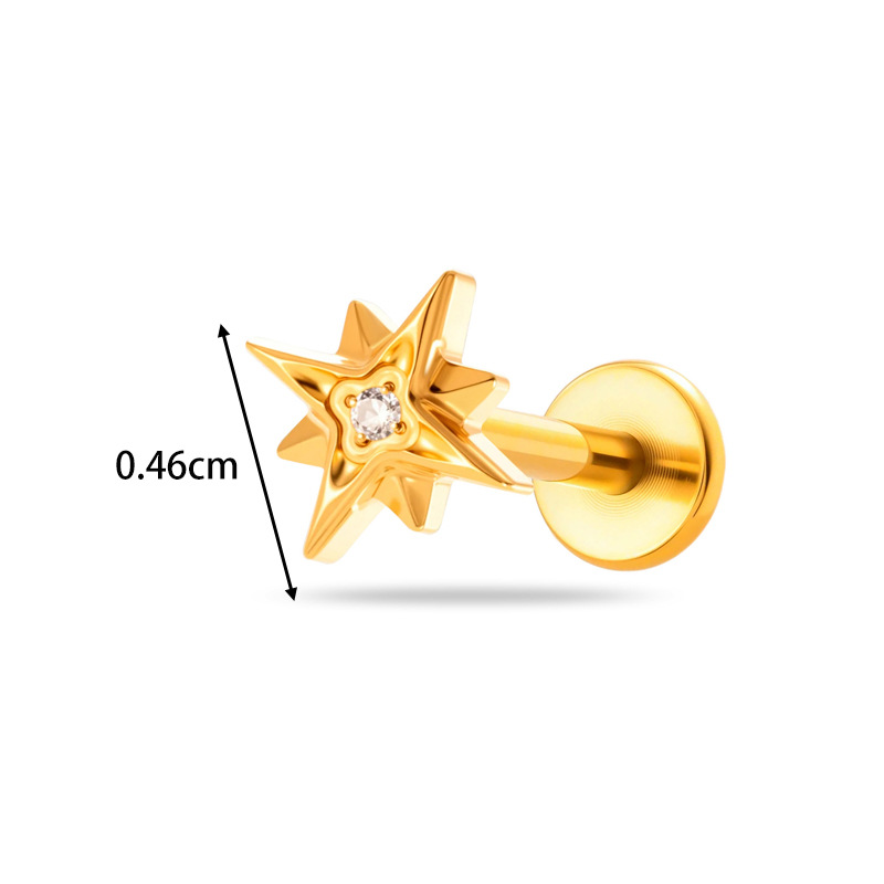 1 Pezzo Piercing in Titanio G2 - Threadless Push Pin recensione e prezzo