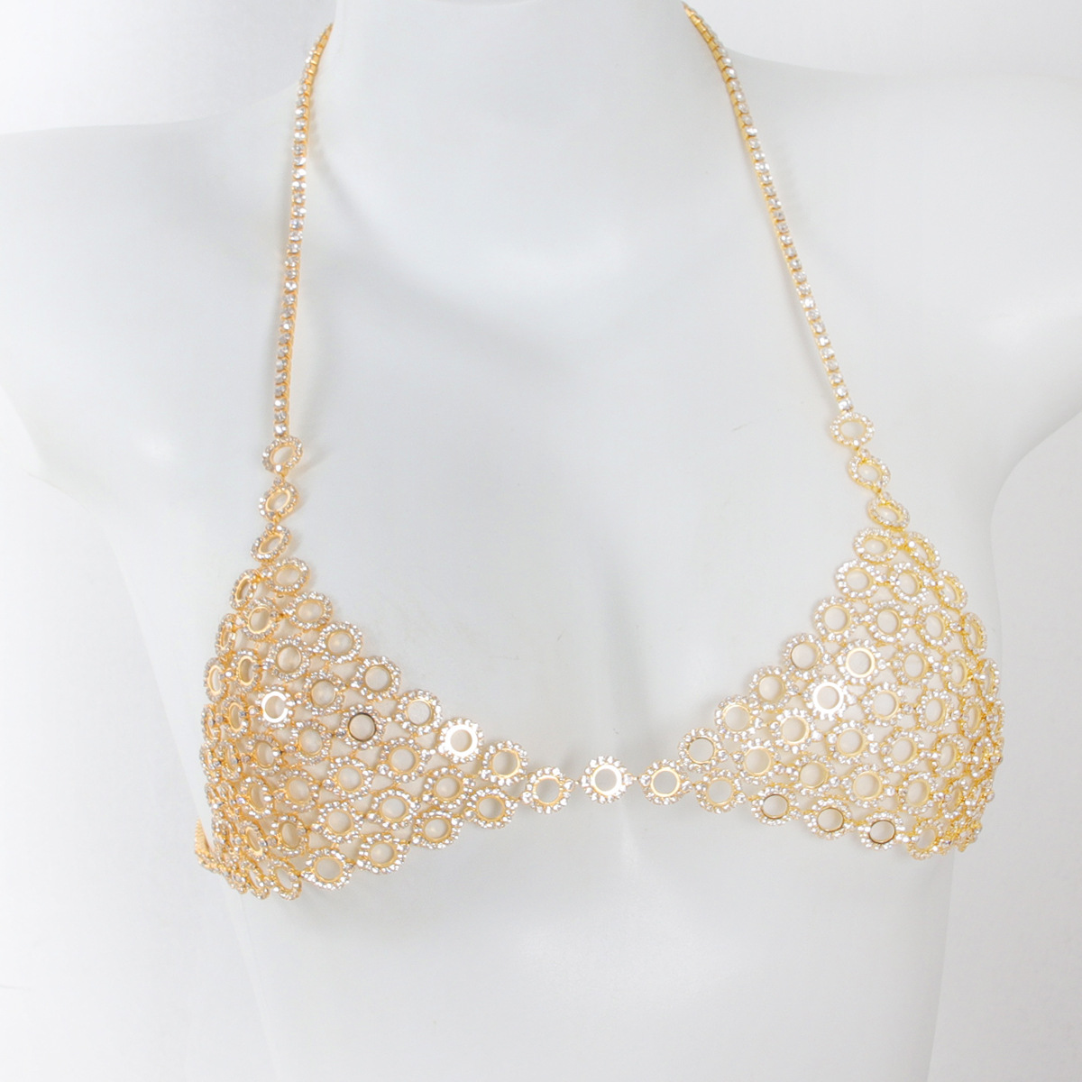 Collana a catena in vita con r - Body Jewelry Bra recensione e prezzo
