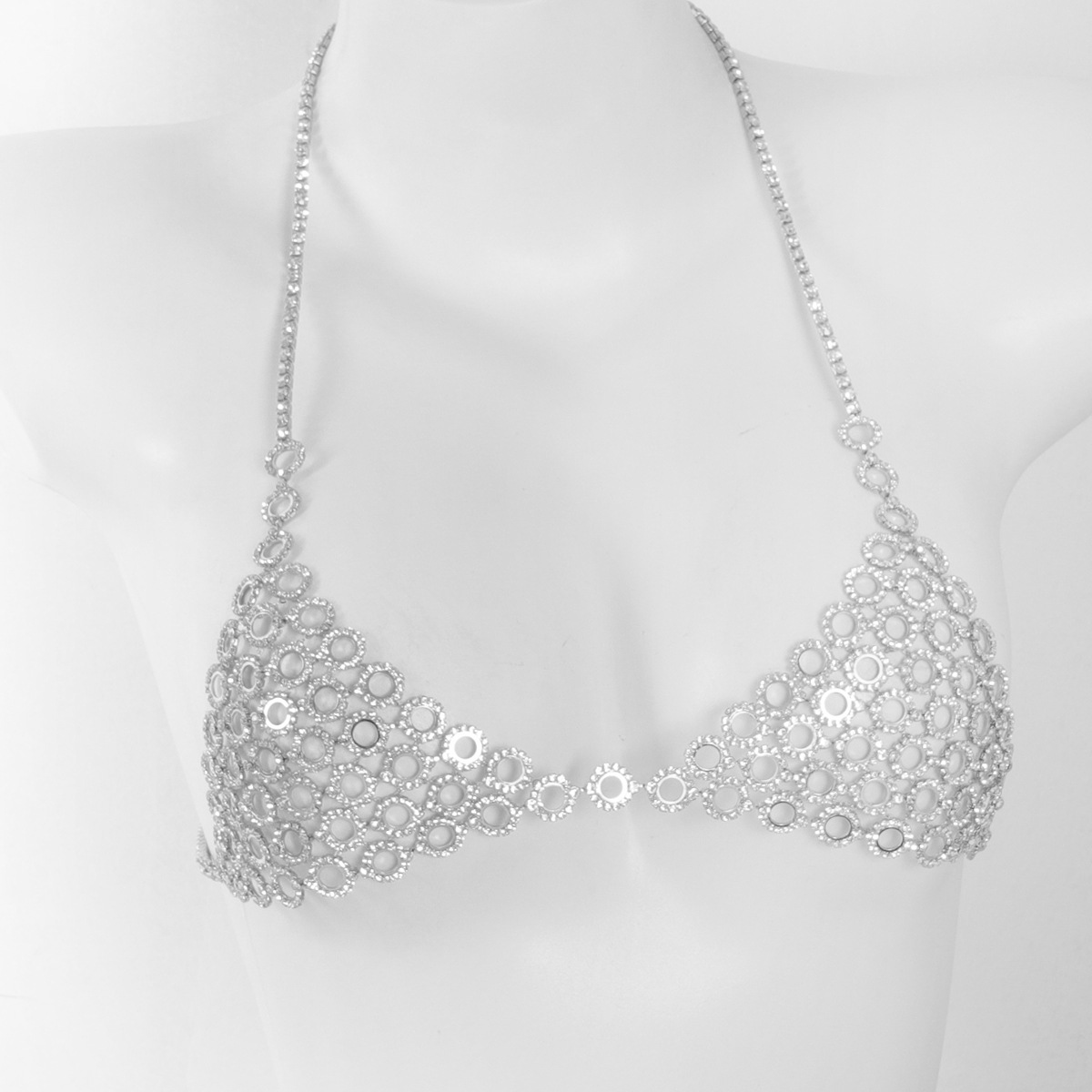 Collana a catena in vita con r - Body Jewelry Bra recensione e prezzo