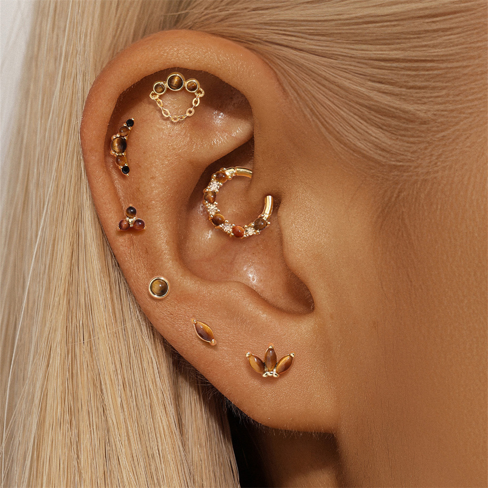 Glowhe 100% 925 Sterling Silve - Body Jewelry Cartilage Earrings recensione e prezzo