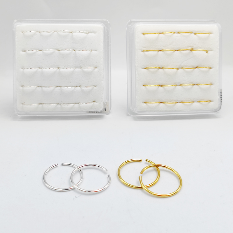 Anello al naso in argento ster - Body Jewelry Cartilage Earrings recensione e prezzo