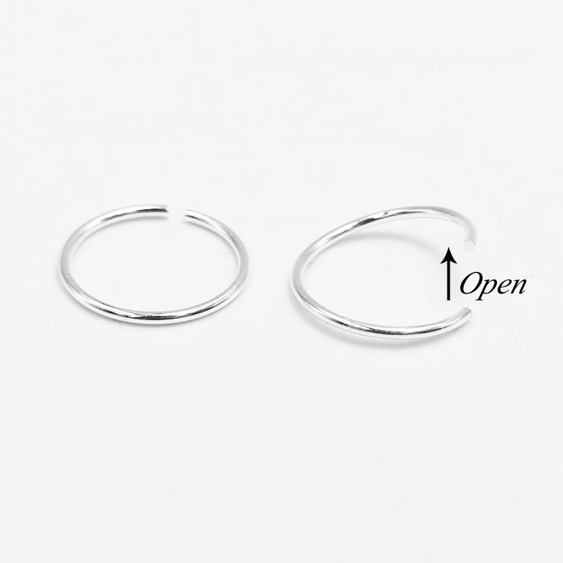 Anello al naso in argento ster - Body Jewelry Cartilage Earrings recensione e prezzo