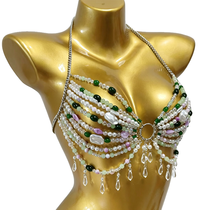 Costume Artigianale per Festiv - Body Jewelry Bra recensione e prezzo
