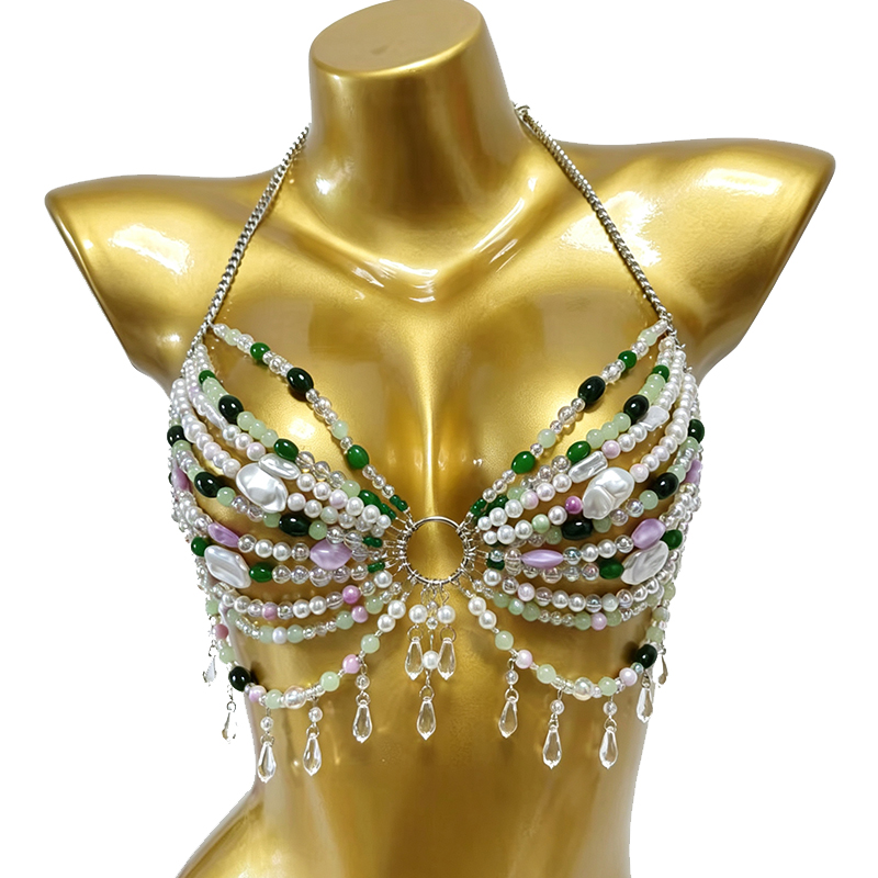 Costume Artigianale per Festiv - Body Jewelry Bra recensione e prezzo
