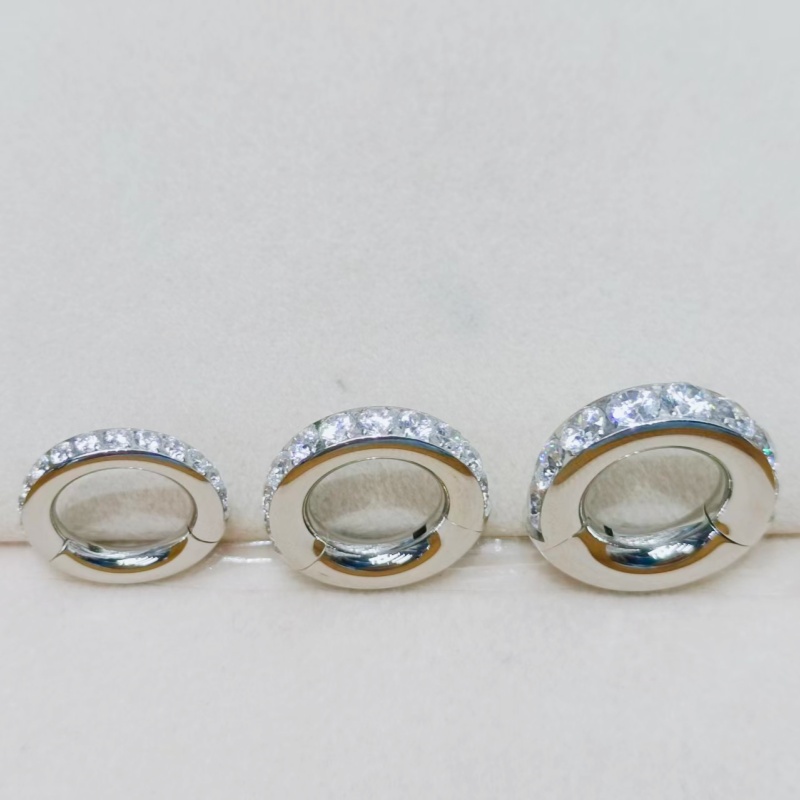 10 PZ 3mm 4mm 5mm Calibre Acci - Clicker Ring Seamless recensione e prezzo