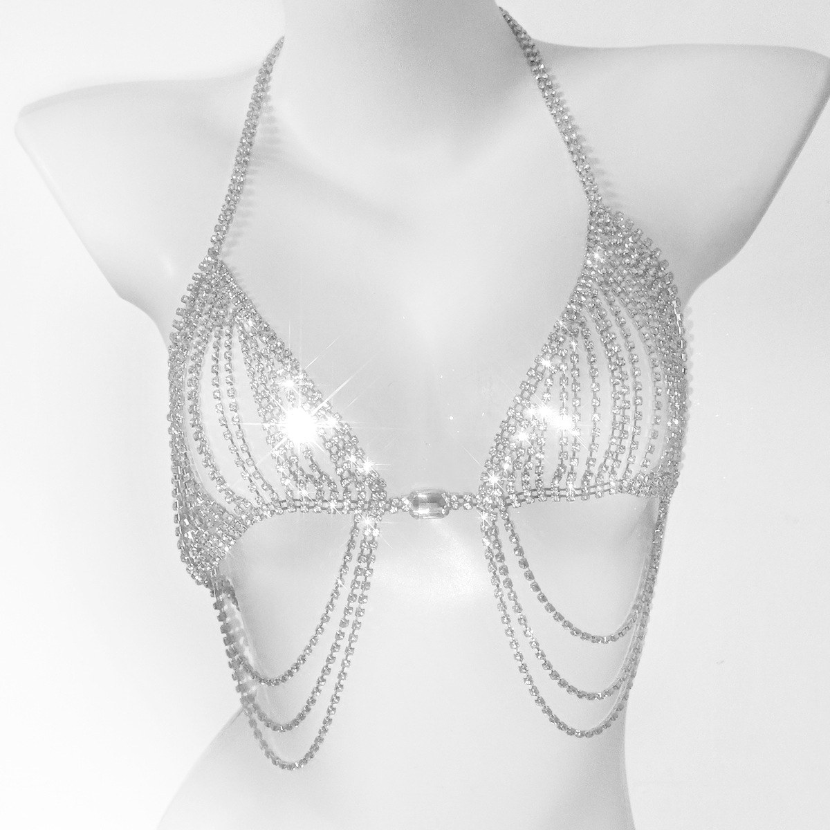 Nappe alla moda Sexy reggiseni - Body Jewelry Bra recensione e prezzo