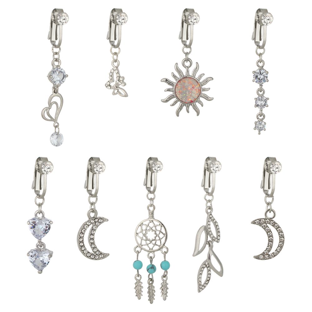 Faux Fake Belly Butterfly Fake - Body Jewelry Cartilage Earrings recensione e prezzo