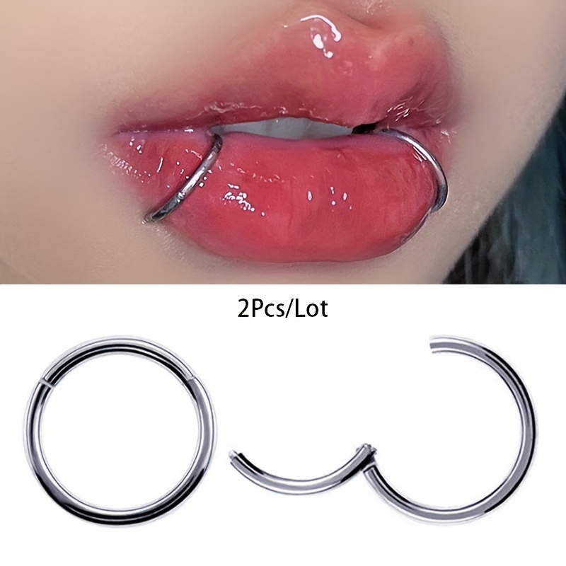 2pcs in acciaio inossidabile s - Clicker Ring Seamless recensione e prezzo