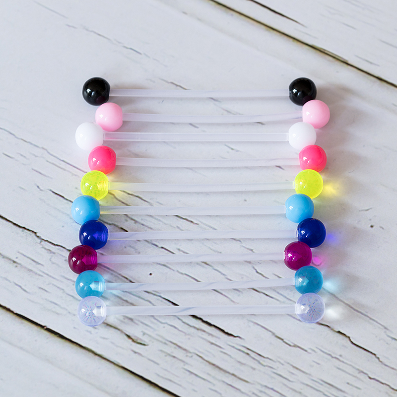 10-50 pz Acrilico Cartilagine  - Industrial Barbell Long recensione e prezzo