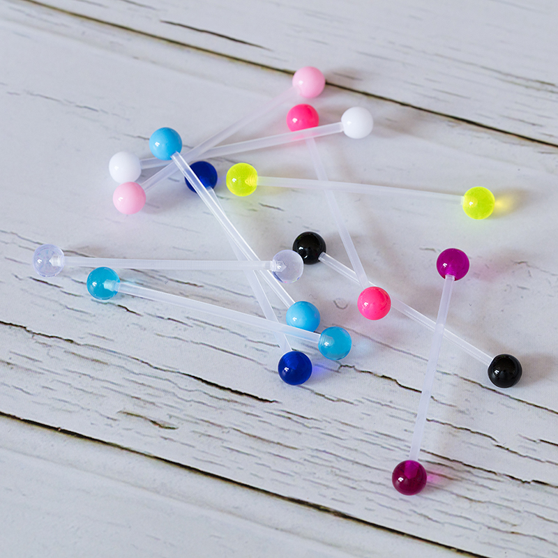 10-50 pz Acrilico Cartilagine  - Industrial Barbell Long recensione e prezzo