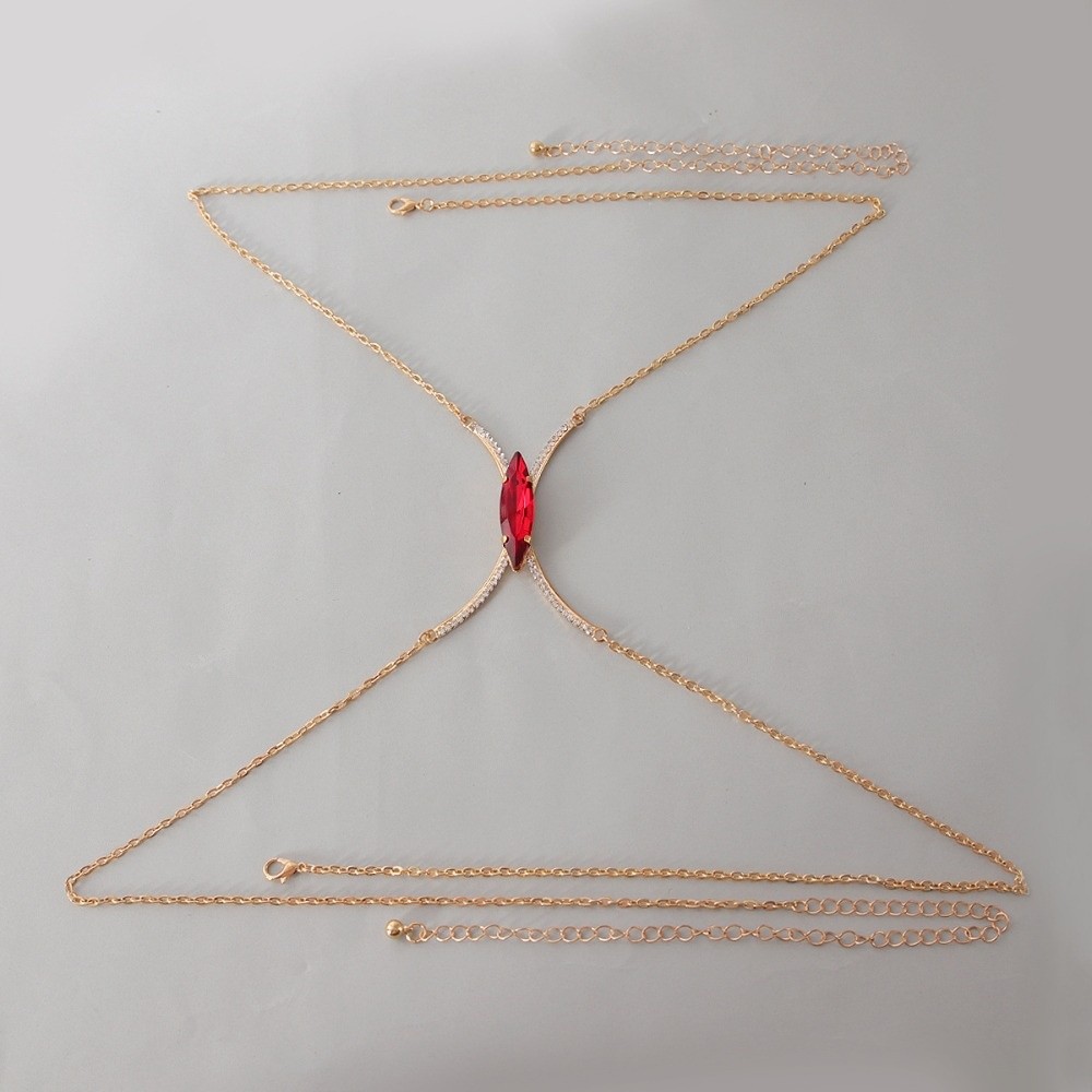 Catena per il corpo sexy con o - Body Jewelry Bra recensione e prezzo
