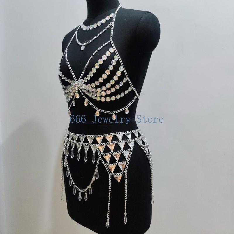 F2TD Set gioielli per il corpo - Body Jewelry Bra recensione e prezzo