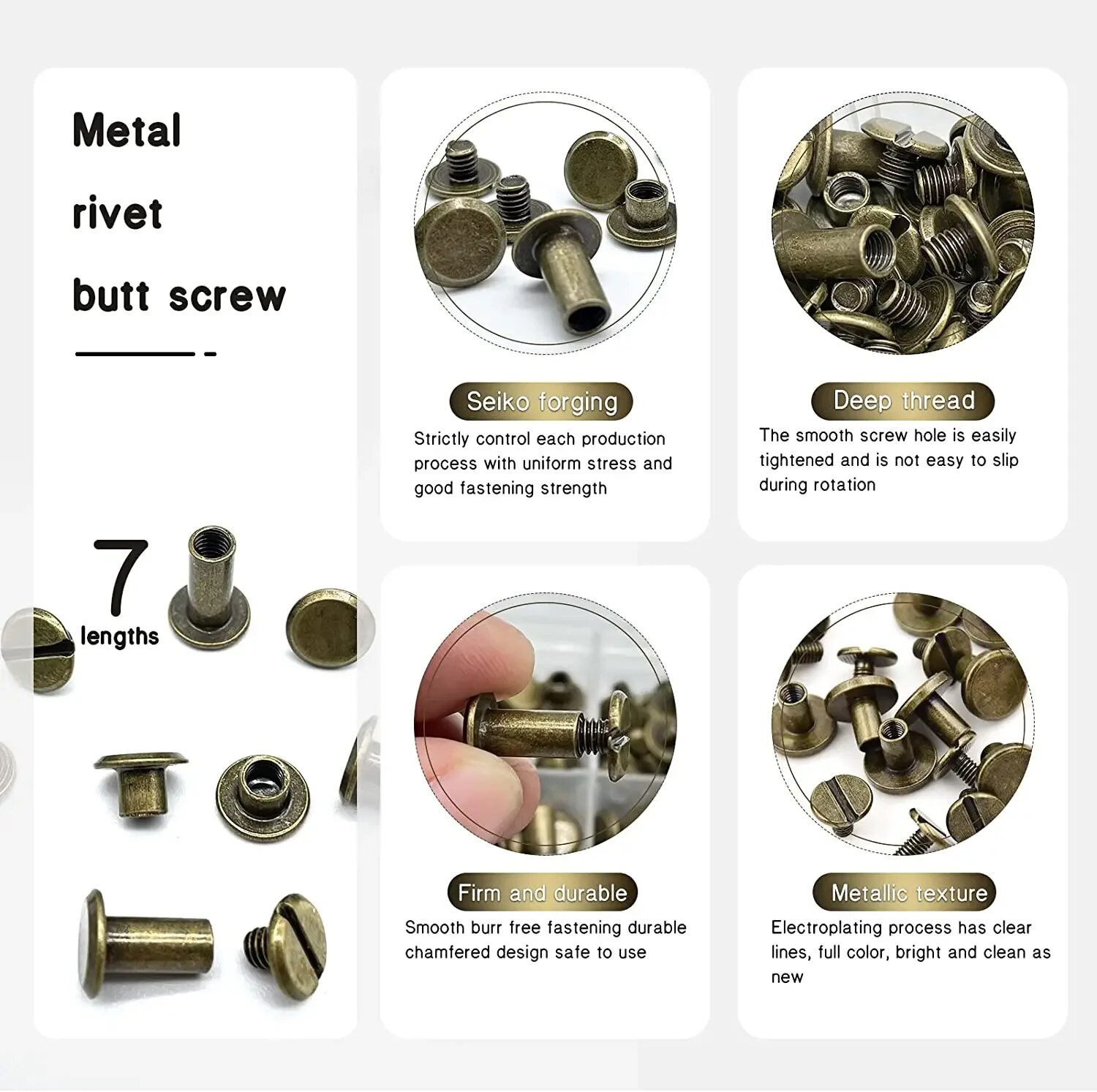 Kit di viti Chicago da 90 set, - Body Jewelry Chicago recensione e prezzo