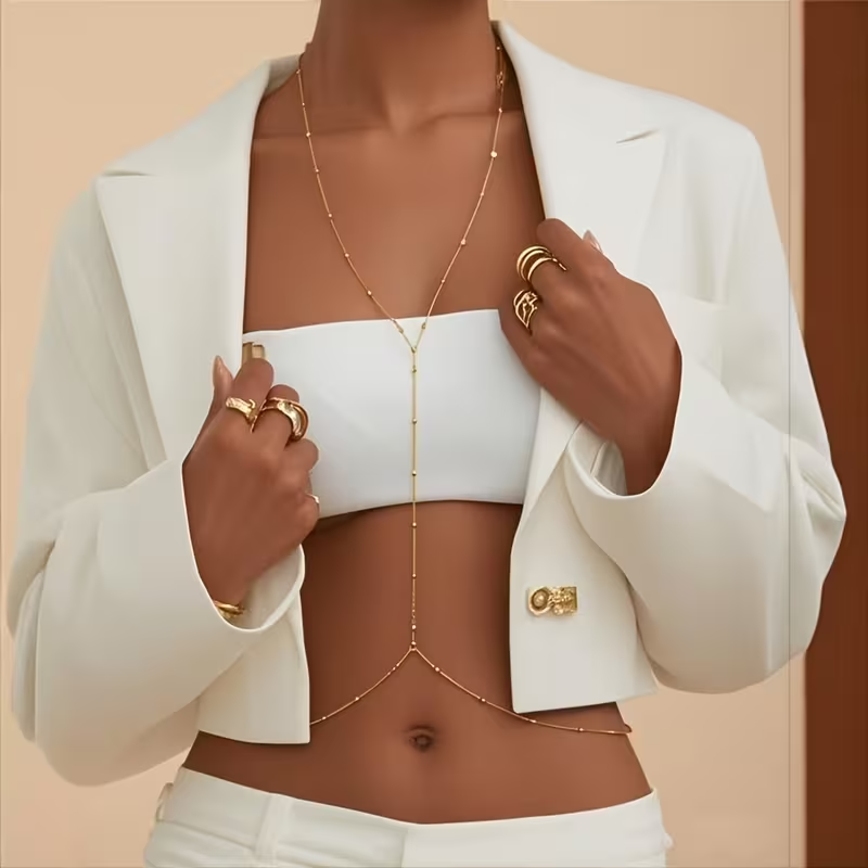 Catena per il corpo da donna i - Body Jewelry Bra recensione e prezzo