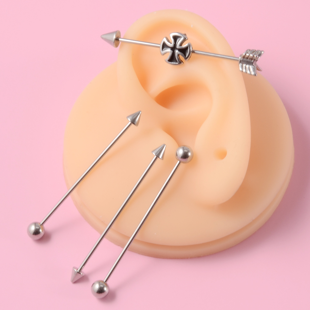 1PC in acciaio inossidabile uo - Industrial Barbell Long recensione e prezzo