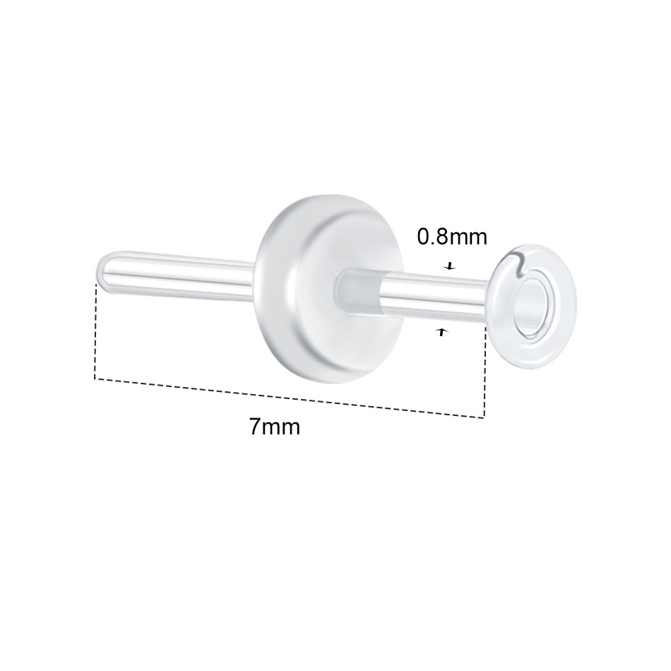 1/5 Pezzi Piercing Naso in Vet - Threadless Push Pin recensione e prezzo