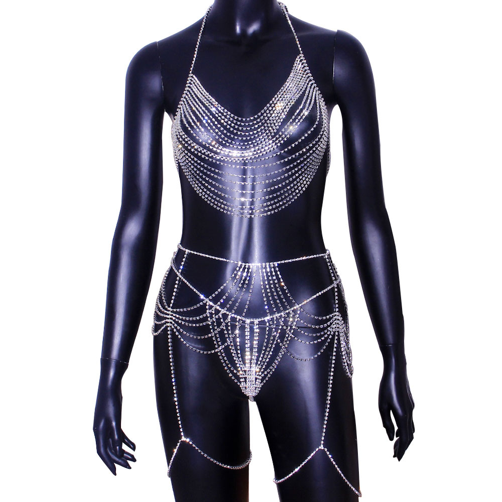 Catena per il corpo sexy Caten - Body Jewelry Bra recensione e prezzo