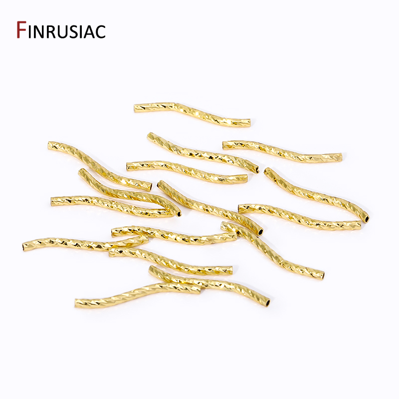 Perline a tubo curvate a forma - Body Jewelry Diy recensione e prezzo