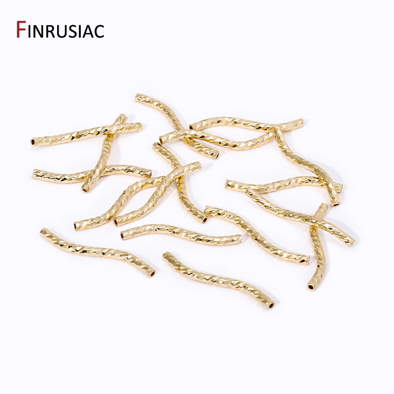 Perline a tubo curvate a forma - Body Jewelry Diy recensione e prezzo