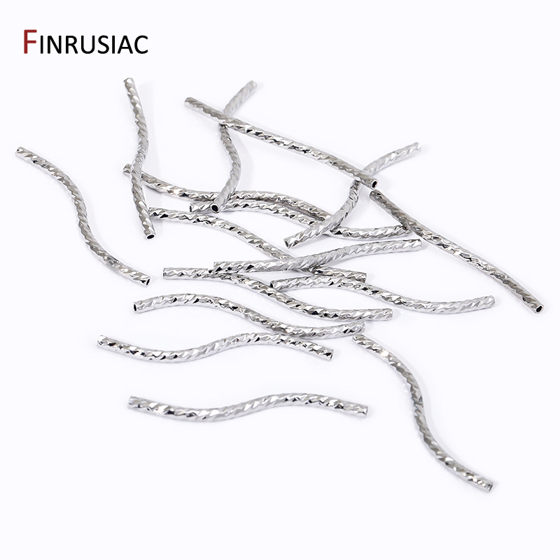 Perline a tubo curvate a forma - Body Jewelry Diy recensione e prezzo