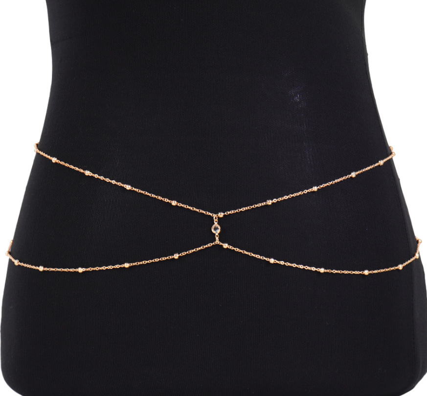 Catene di pancia con perline d - Body Jewelry Bra recensione e prezzo