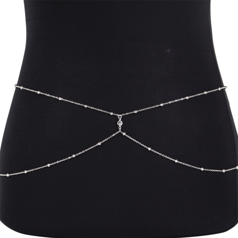 Catene di pancia con perline d - Body Jewelry Bra recensione e prezzo
