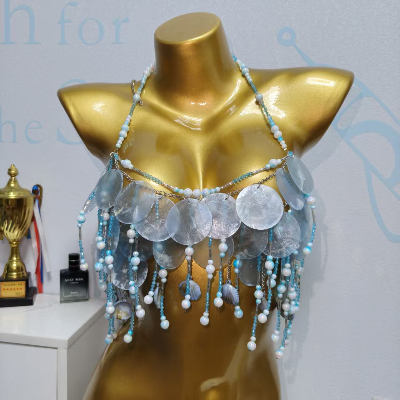Costume da sirena scintillante - Body Jewelry Bra recensione e prezzo