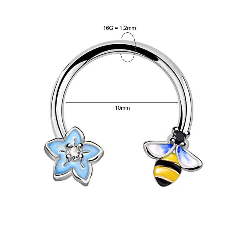 Anello per Septum 16G, Gioiell - Body Jewelry Cartilage Earrings recensione e prezzo