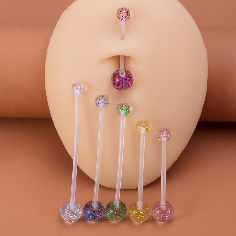 6 pezzi flessibile piercing al - Industrial Barbell Long recensione e prezzo