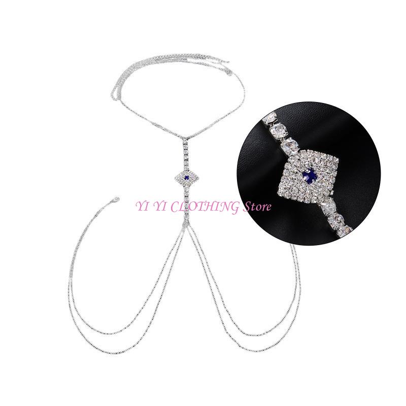 N5KF Collana con reggiseno a c - Body Jewelry Bra recensione e prezzo