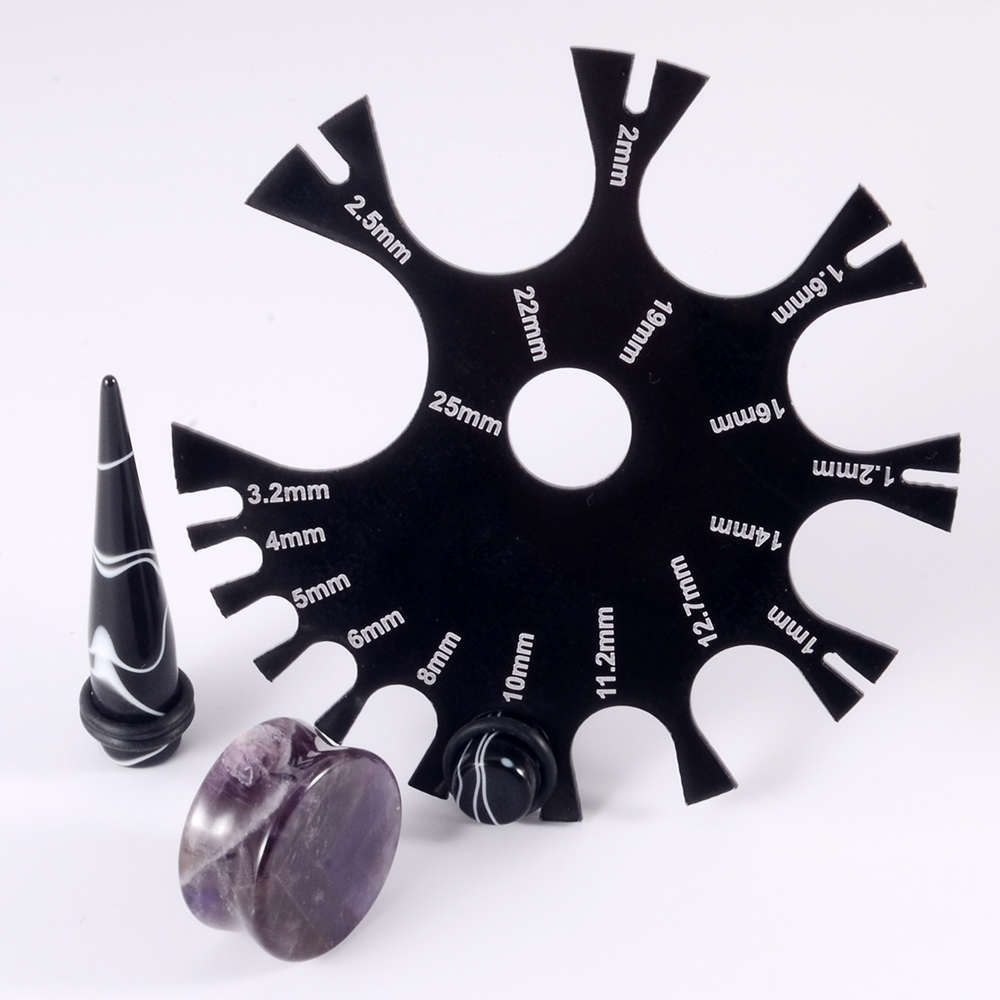 1/5 pezzi in acciaio e acrilic - Body Jewelry Measurements recensione e prezzo