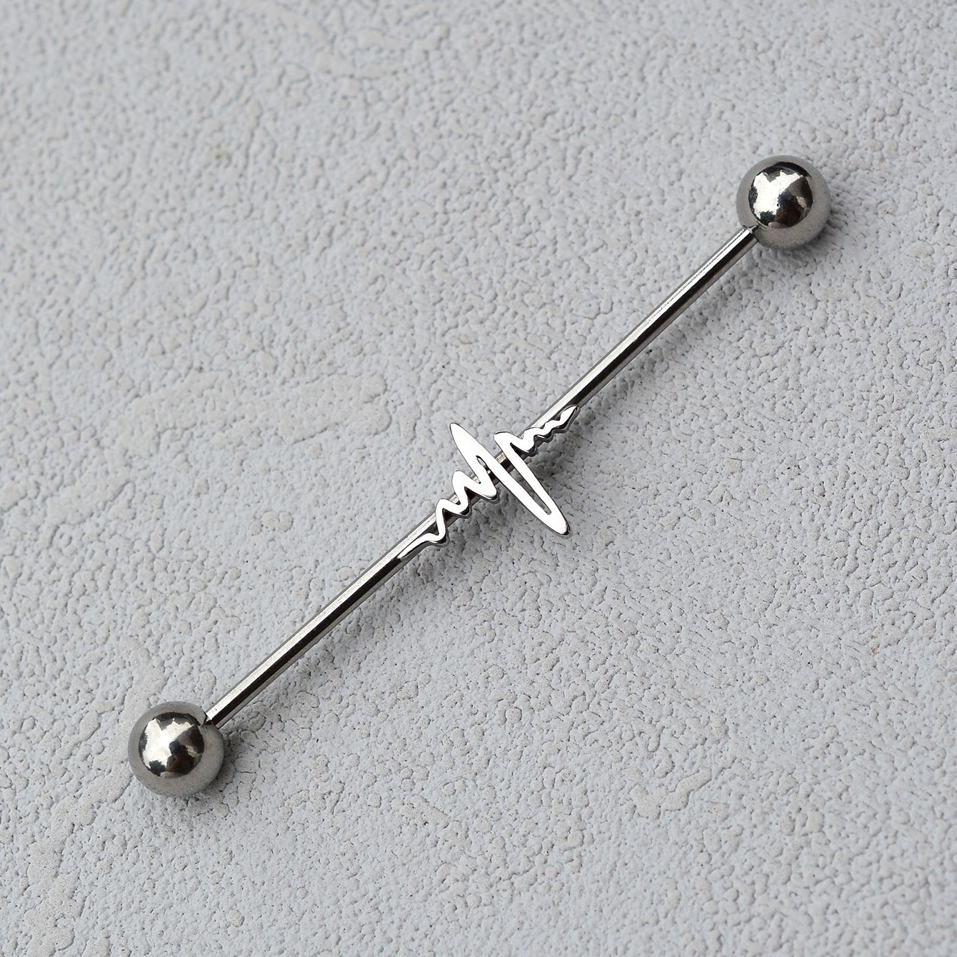 1 Pezzo Orecchino Industriale  - Industrial Barbell Long recensione e prezzo