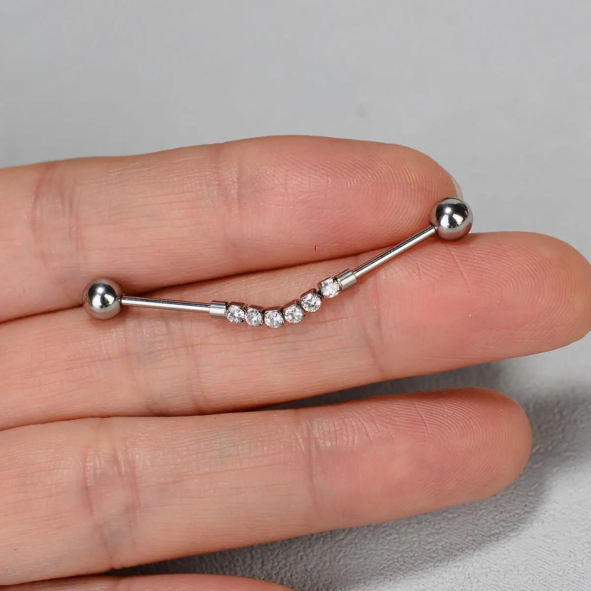 1 Pezzo Piercing Industriale L - Industrial Barbell Long recensione e prezzo